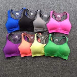 HOT Professional women sports bras GYM lady running fitness exercise quick-drying underwear training dancing Shockproof  vest