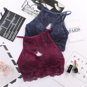 Sexy Lace Bra Underwear Ladies Women Push Up Bralette Soft Seamless Wireless Lingerie Comfort Breathable Bras